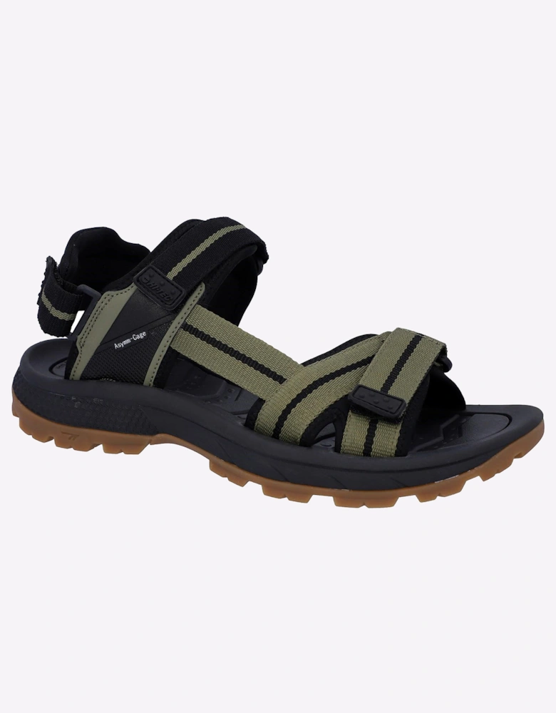 Hi-Tec Sierra Sandals Mens Olive / Black