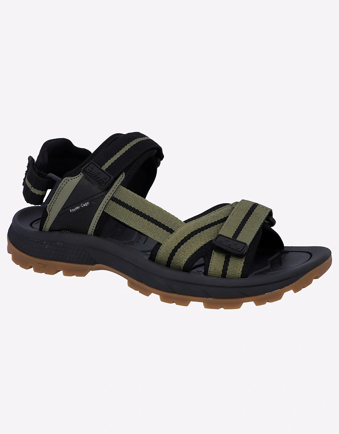 Hi-Tec Sierra Sandals Mens Olive / Black