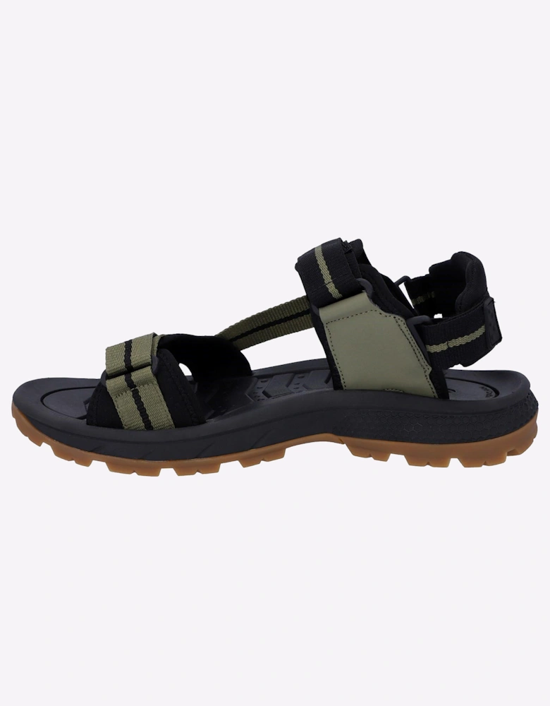 Hi-Tec Sierra Sandals Mens Olive / Black