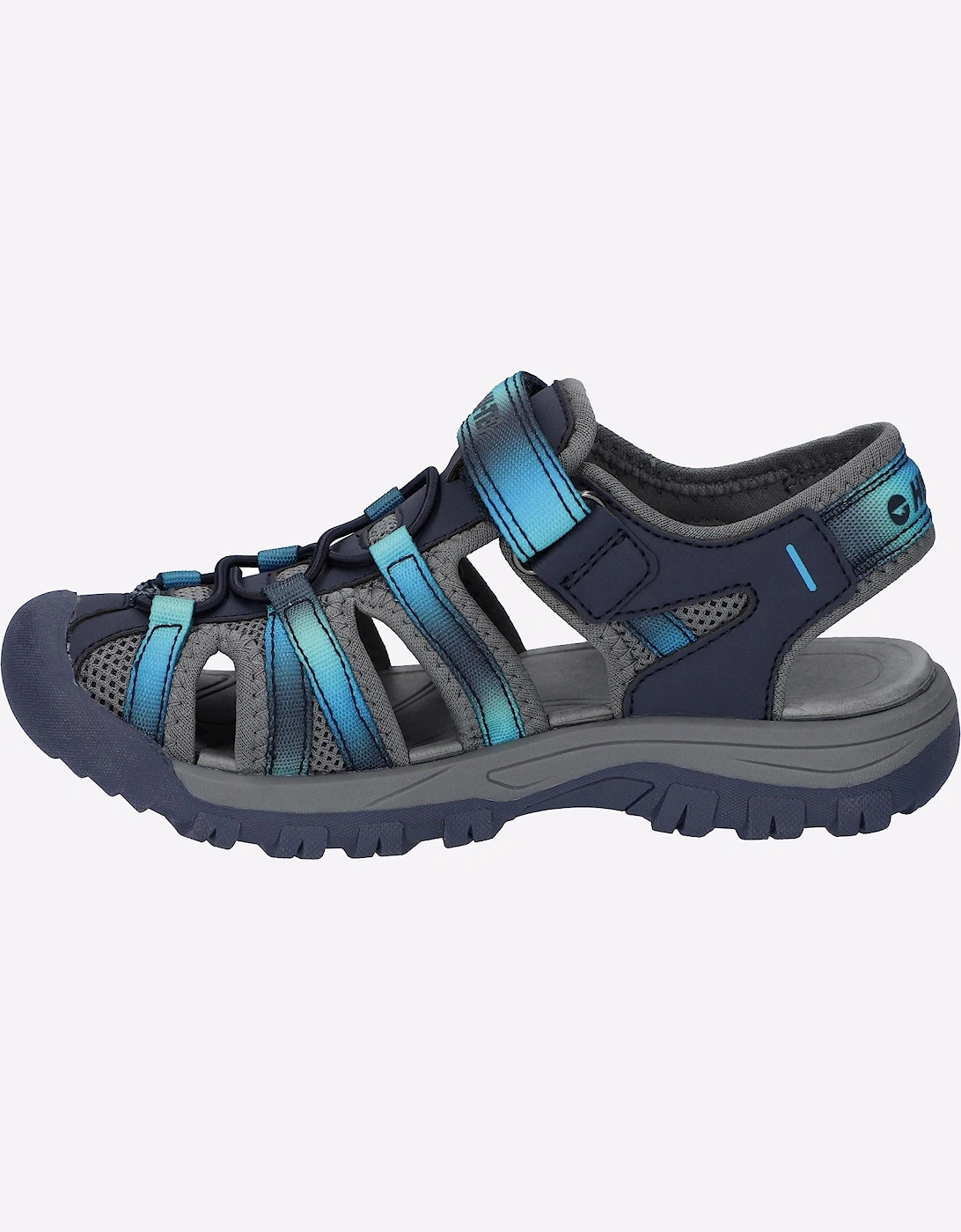 Hi-Tec Jack JR Junior Sandals Navy/Grey/Blue/Light Blue