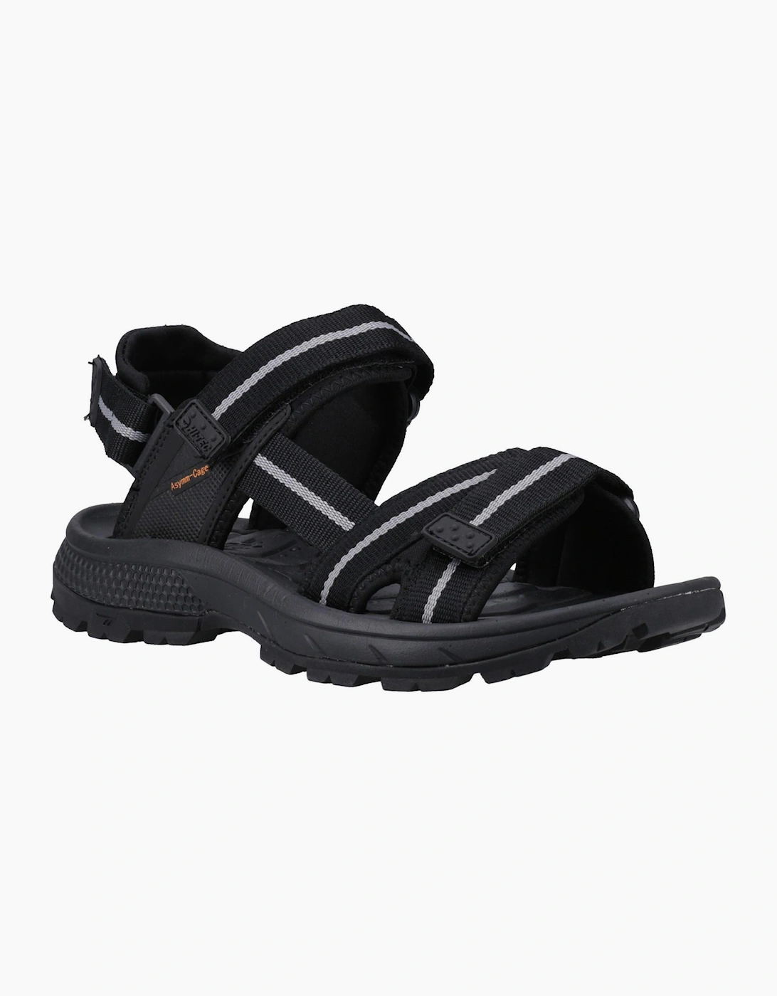 Hi-Tec Sierra Mens Sandals Black /Grey / Orange