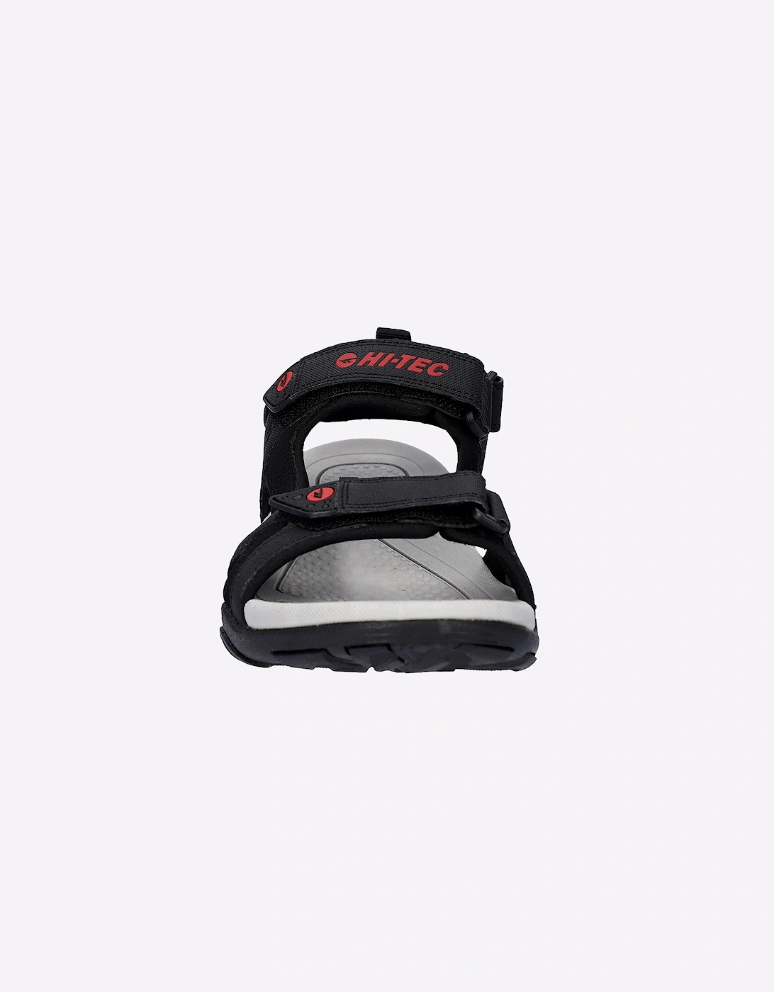 Hi-Tec Crater Sandals Mens Black/Grey/Red