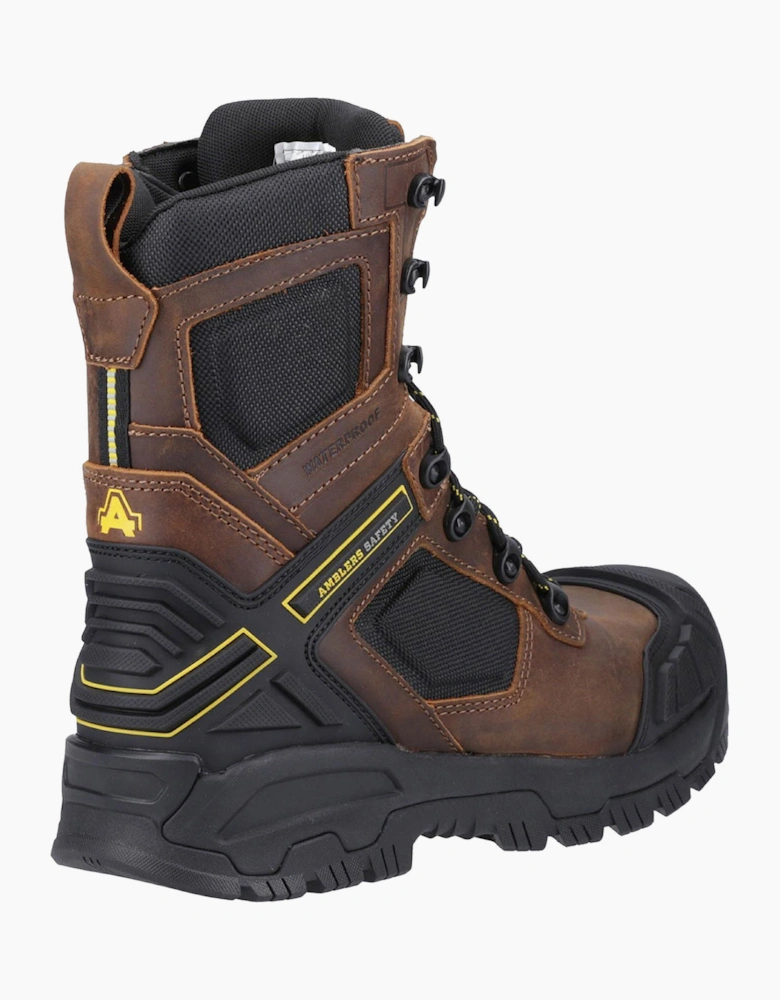 Amblers Safety Detonate Waterproof Boots Mens Brown