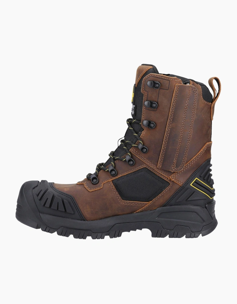 Amblers Safety Detonate Waterproof Boots Mens Brown