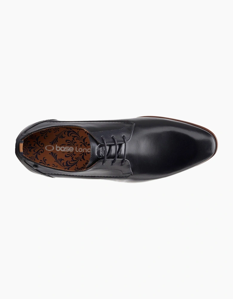 Base London Gambino Mens Derbys Shoes Black