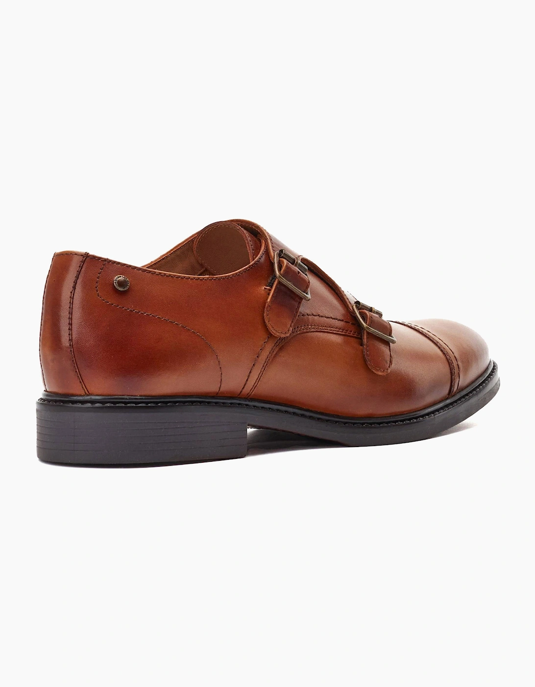 Base London Diablo Monk Mens Shoes Burnt Tan