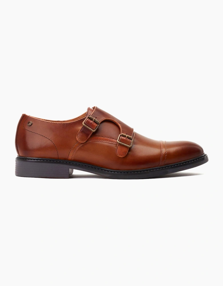 Base London Diablo Monk Mens Shoes Burnt Tan