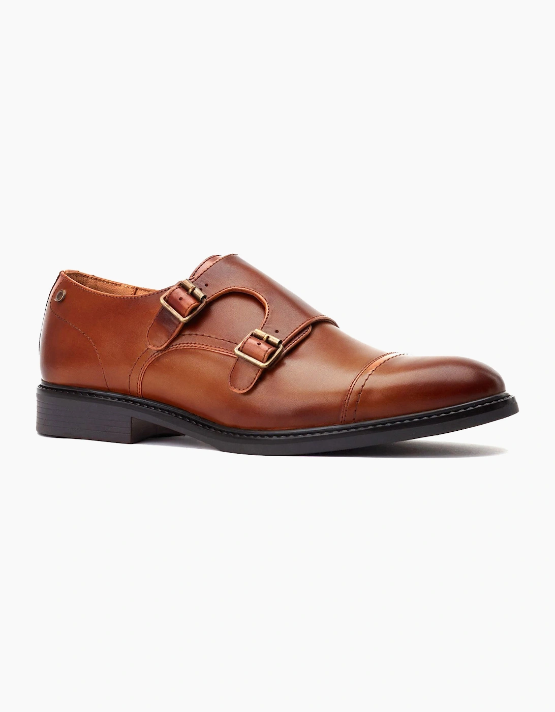 Base London Diablo Monk Mens Shoes Burnt Tan