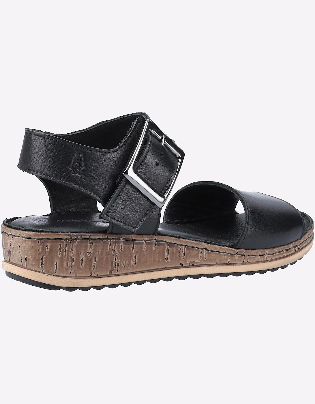 Hush Puppies Ellie Womens Wide Fit Sandals Black