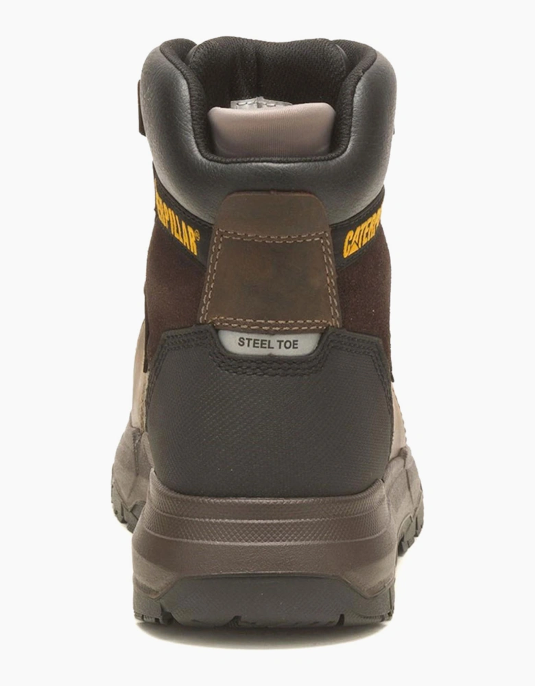 Caterpillar Safety Caterpillar Diagnostic 2.0 Safety Boot Waterproof Mens Coffee