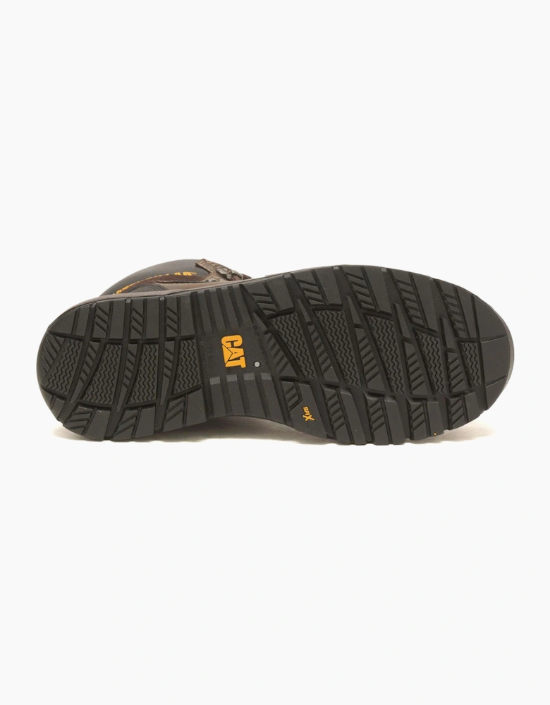 Caterpillar Safety Caterpillar Diagnostic 2.0 Safety Boot Waterproof Mens Coffee