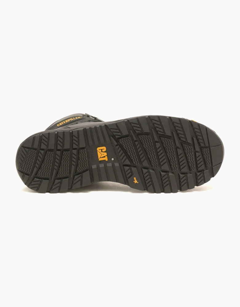 Caterpillar Safety Caterpillar Pneumatic 2.0 Waterproof Leather Mens Safety Boots Black