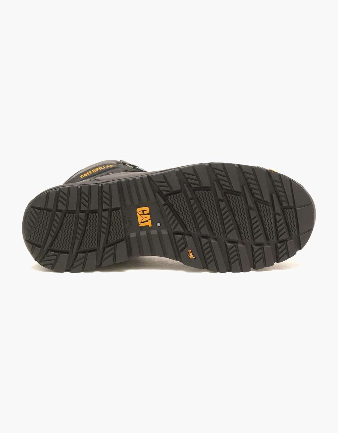 Caterpillar Safety Caterpillar Pneumatic 2.0 Waterproof Leather Mens Safety Boots Black
