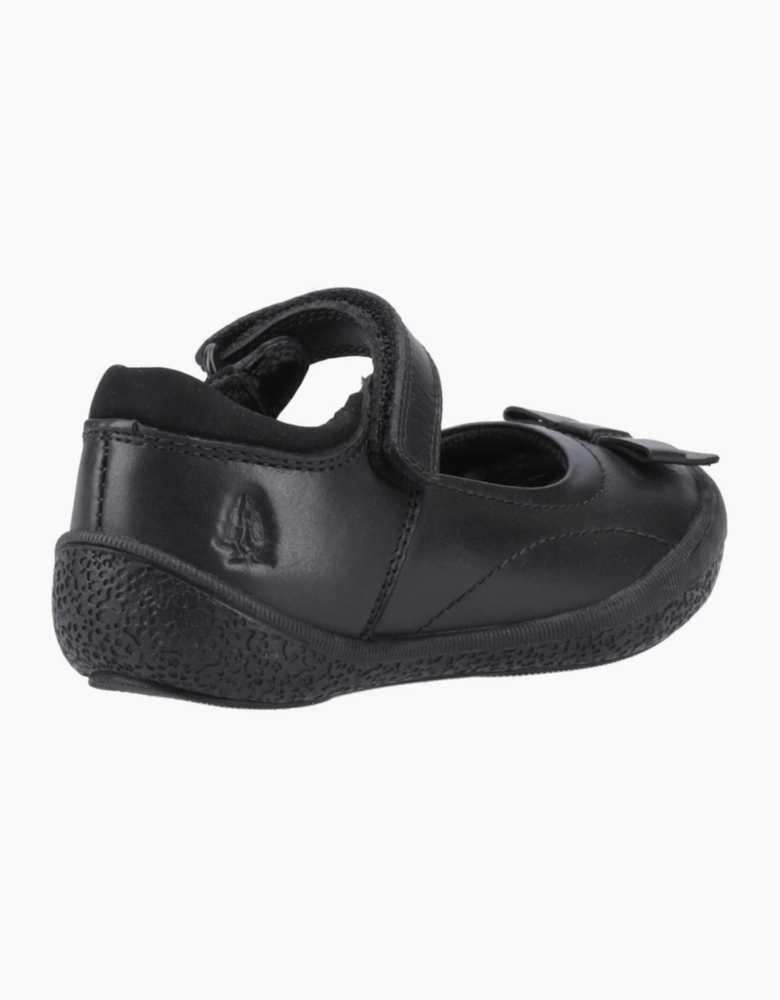 Hush Puppies Martha Infant Girls School Shoes Black