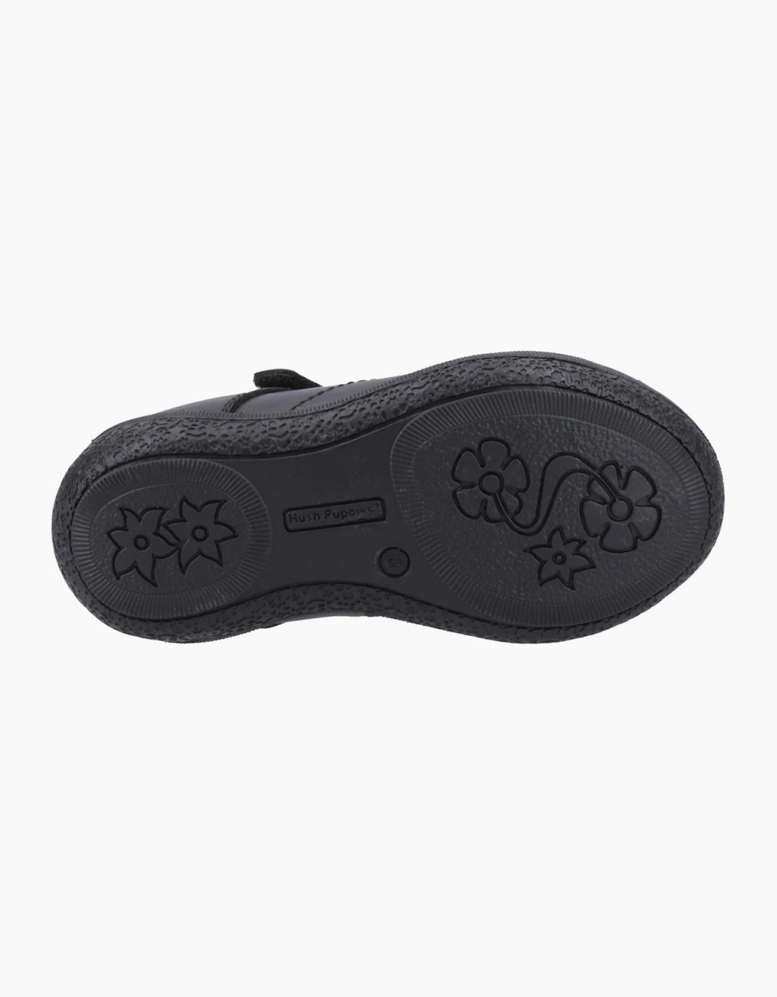Hush Puppies Martha Infant Girls School Shoes Black