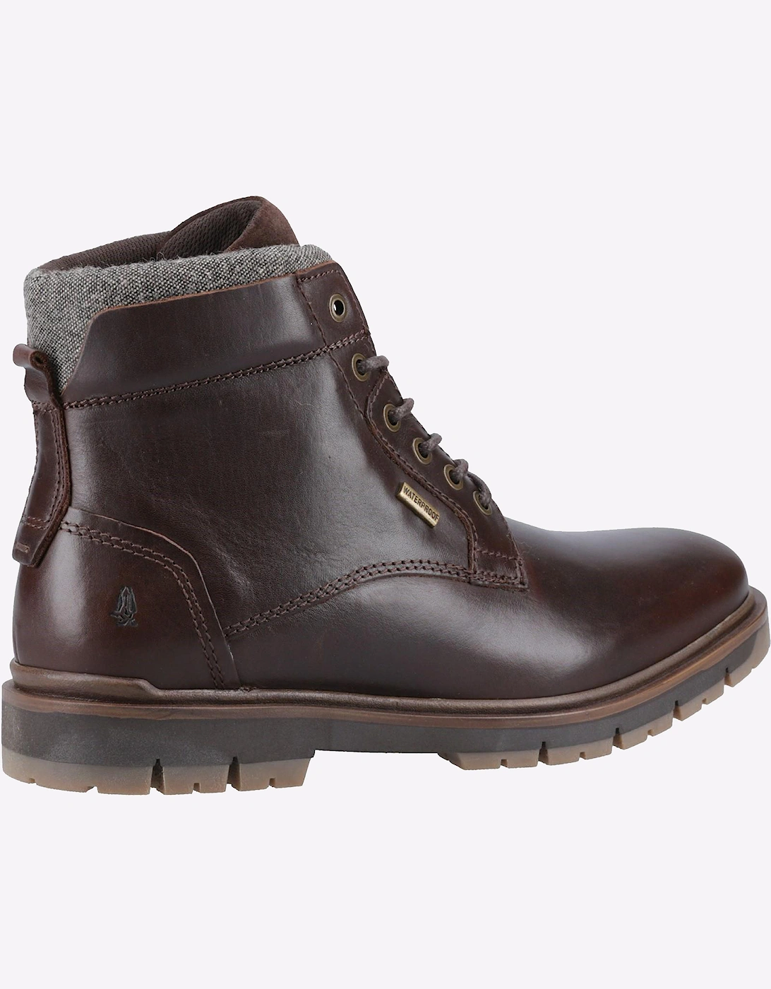 Hush Puppies Peter Waterproof Memory Foam Mens Boots Brown