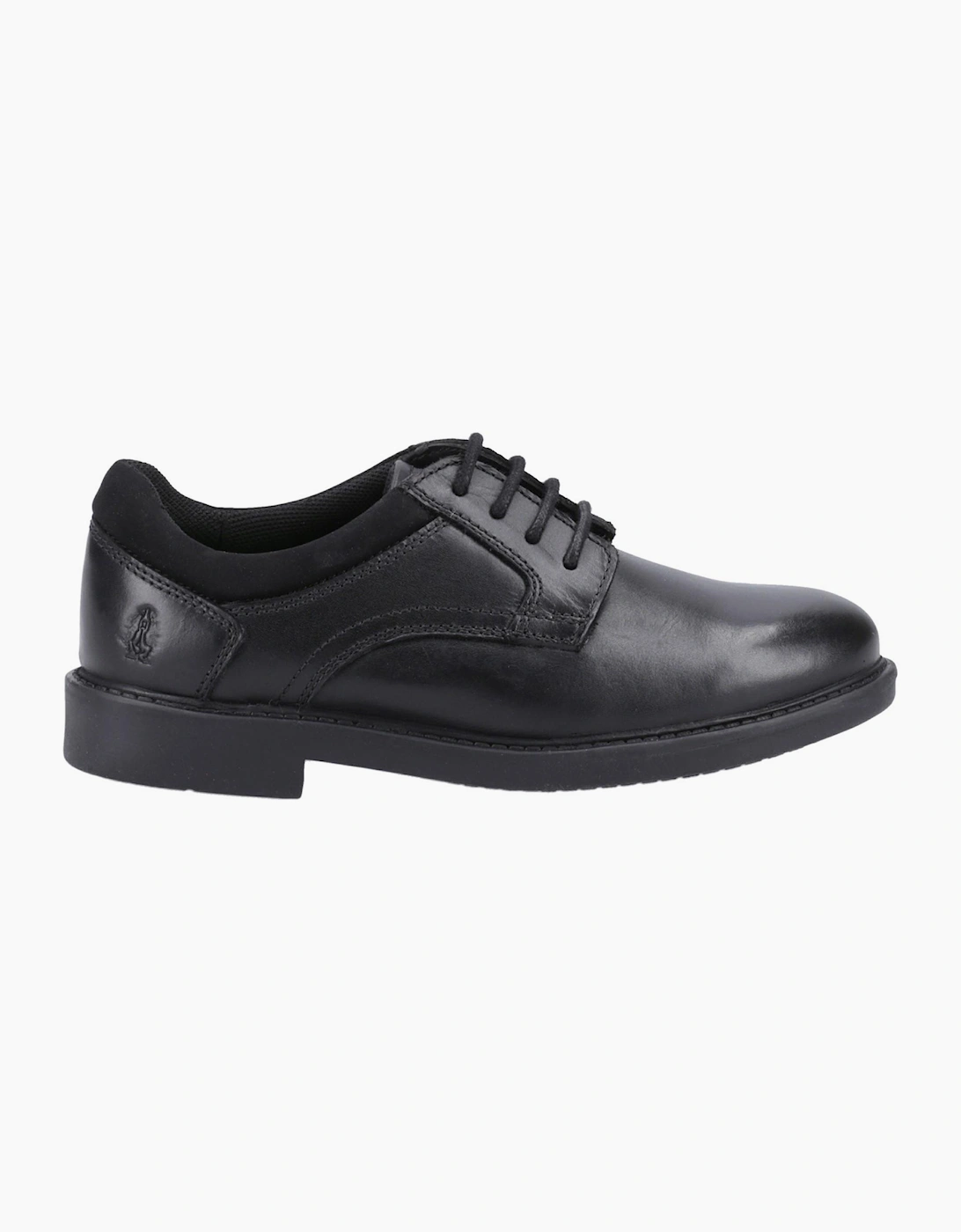 Hush Puppies Boy's Hush Puppies Tommy Junior Boys School Shoes Black