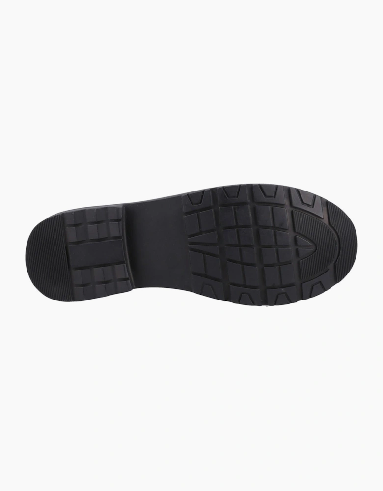 Hush Puppies Brian Junior Kids School Shoes Black