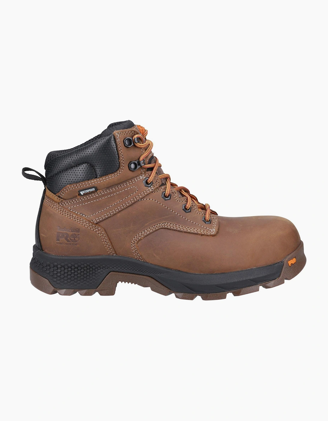 Timberland Pro Titan 6 Waterproof Safety Boots Mens Brown