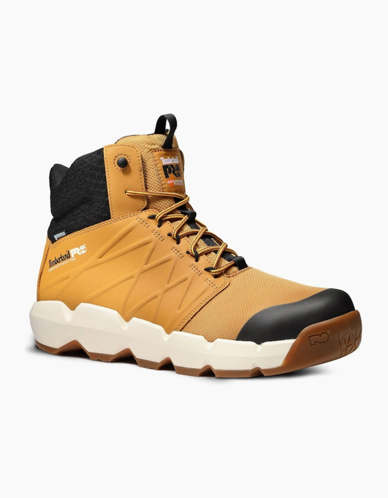 Timberland Pro Morphix 6 Waterproof Safety Boots Mens Wheat