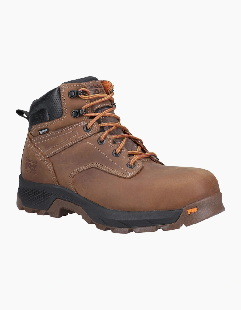 Timberland Pro Titan 6 Waterproof Safety Boots Mens Brown
