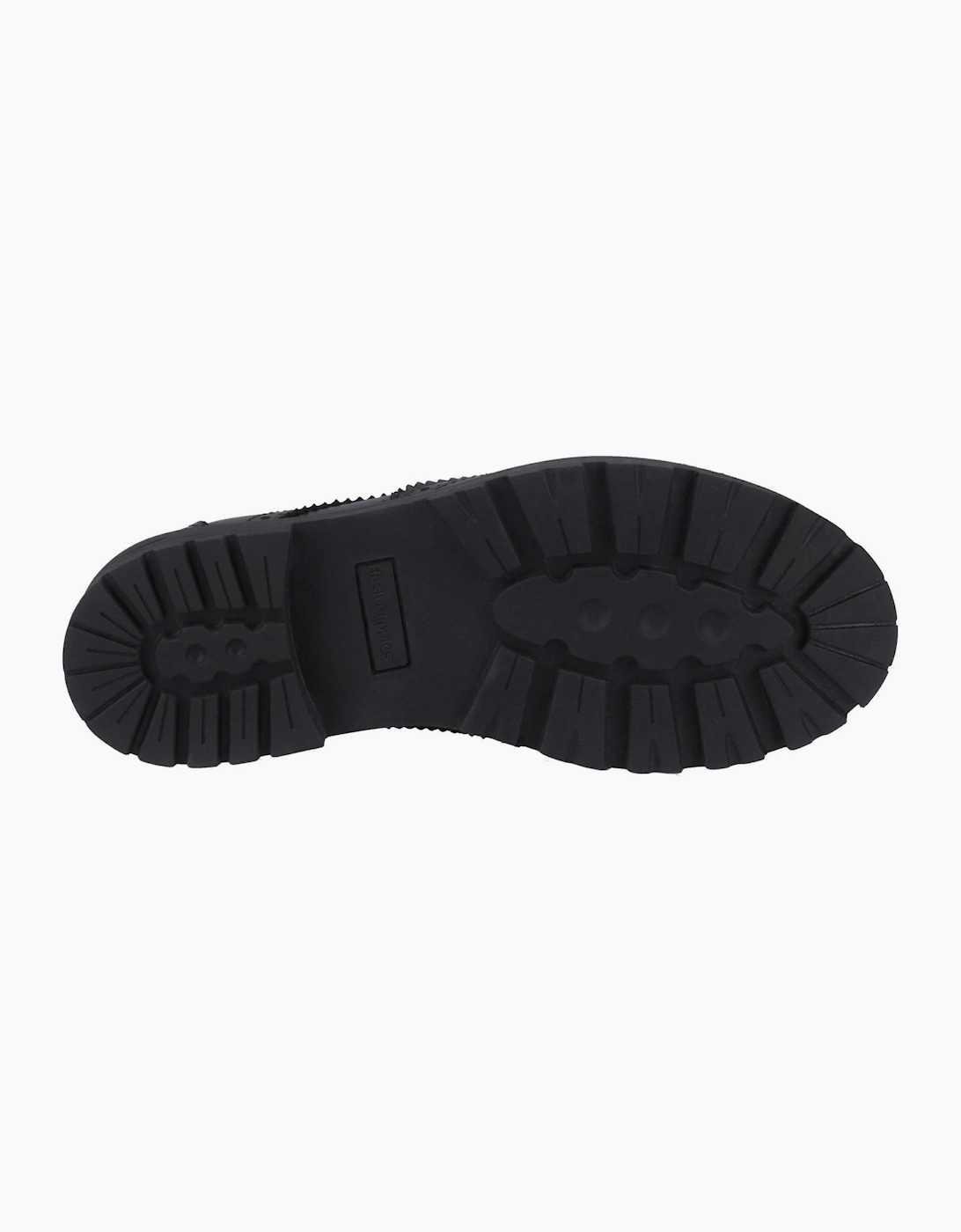 Hush Puppies Maxine Junior Girls School Shoes Black