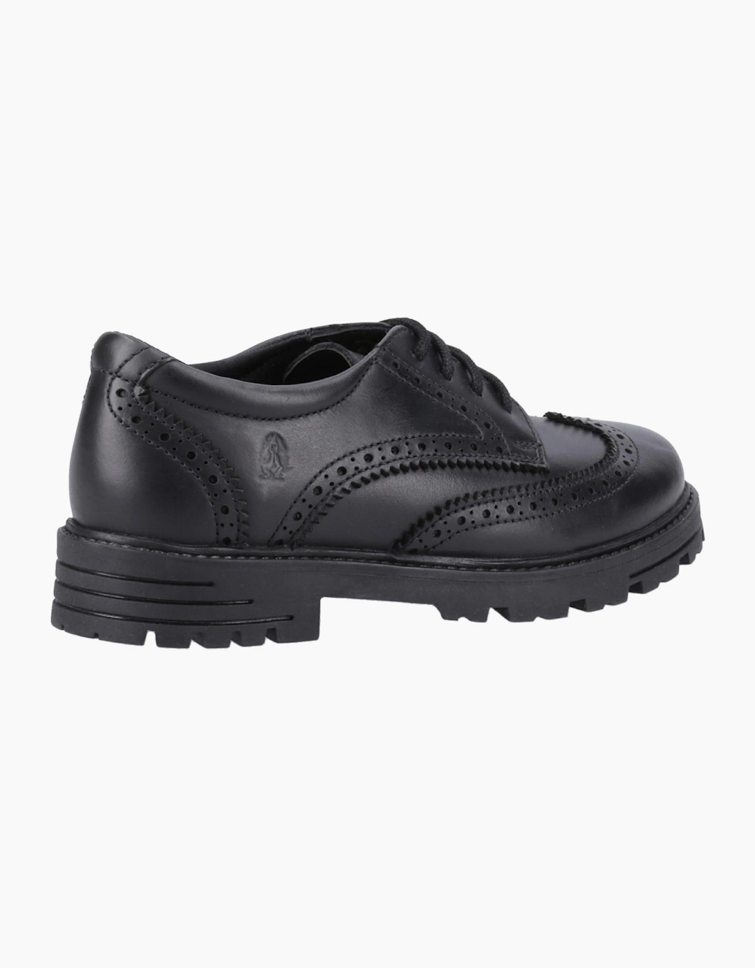Hush Puppies Maxine Junior Girls School Shoes Black
