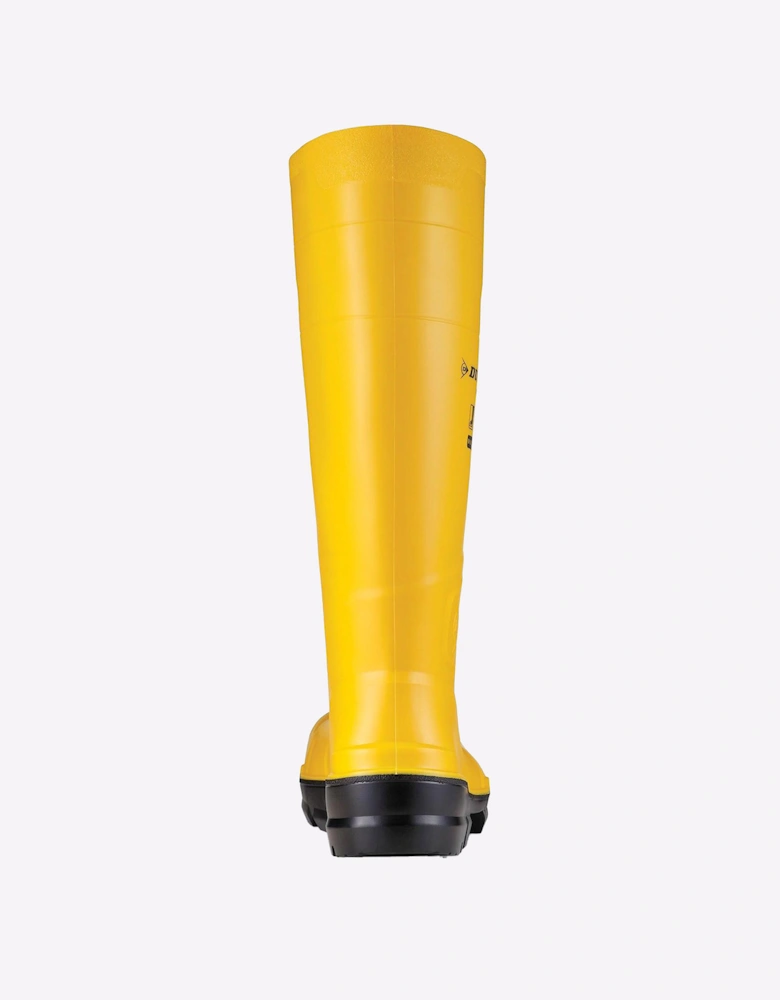 Dunlop Work-It Waterproof Safety Wellingtons Yellow