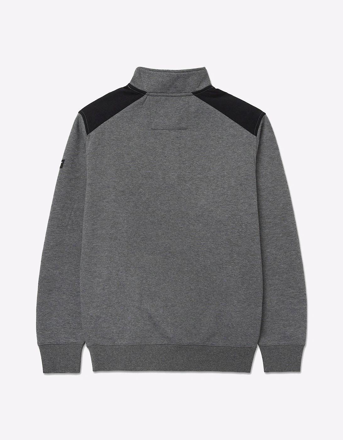 Caterpillar Essential 1/4 Zip Sweatshirts Mens Dark Heather Grey
