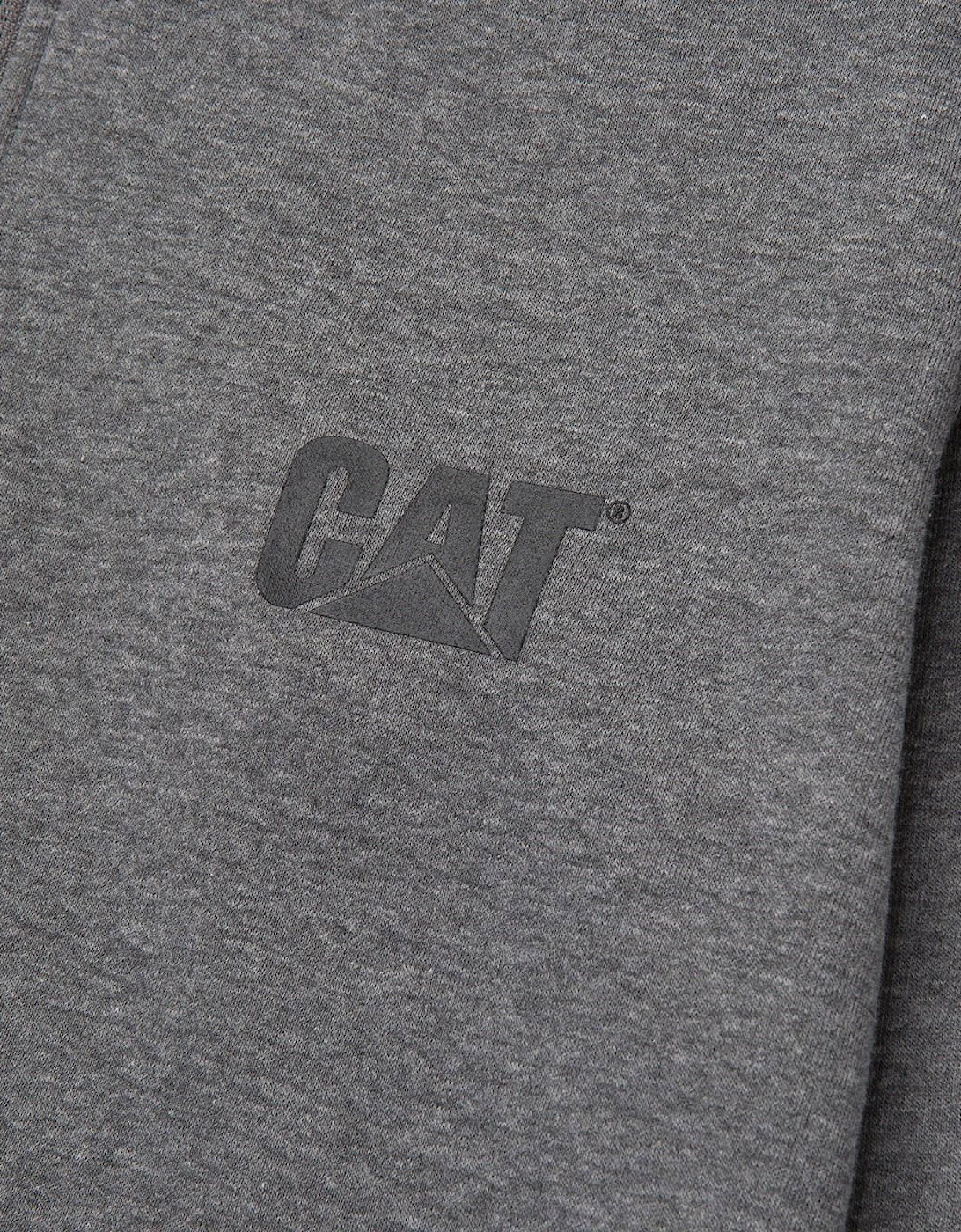 Caterpillar Essential 1/4 Zip Sweatshirts Mens Dark Heather Grey