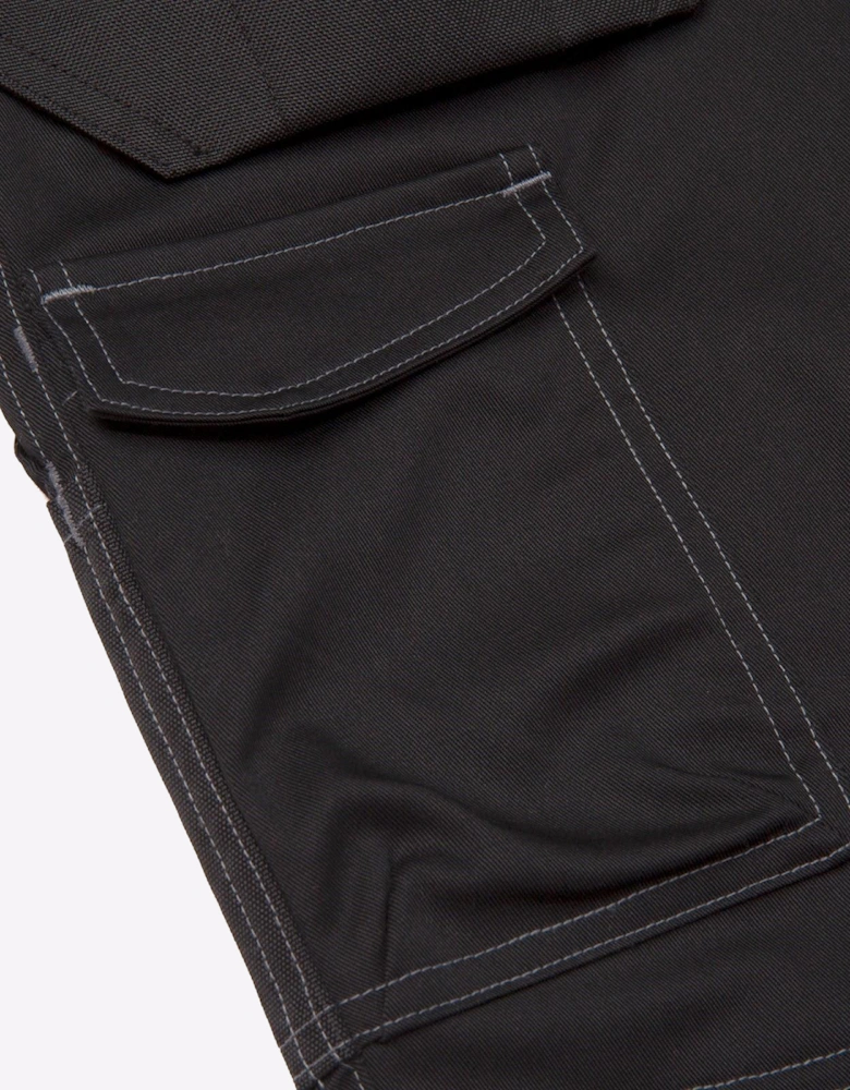 Caterpillar Essential Knee Pocket Trousers Mens Black