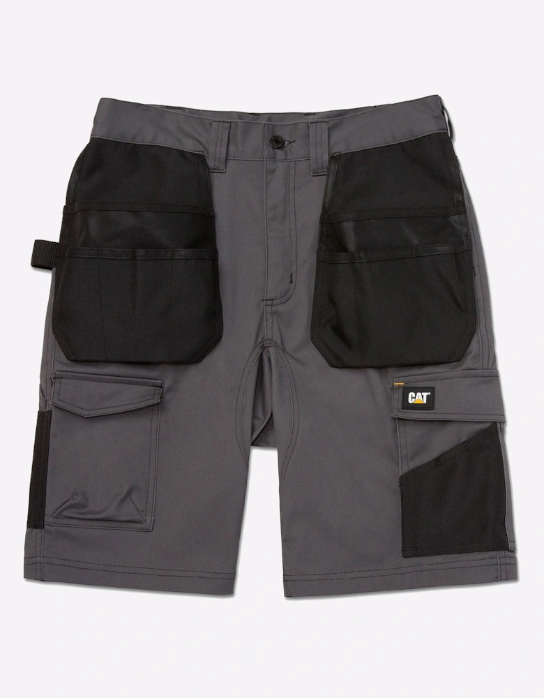 Caterpillar Essential Stretch Holster Shorts Mens Dark Shadow