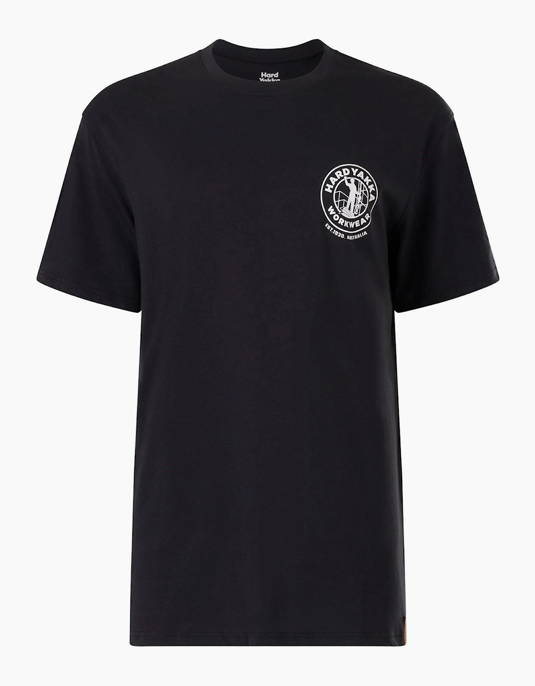 Hard Yakka Men's Hard Yakka Heritage Icon T-Shirt Mens Black