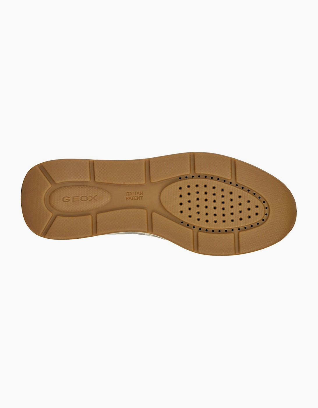 Geox Cristael Womens Trainers Light Gold