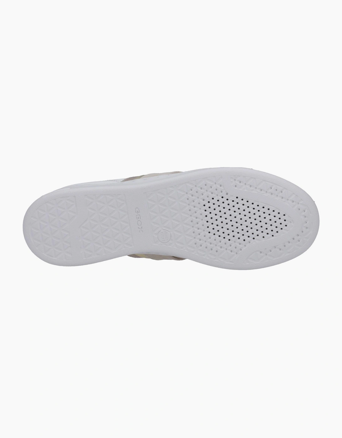Geox Jaysen Womens Trainers White / Gold