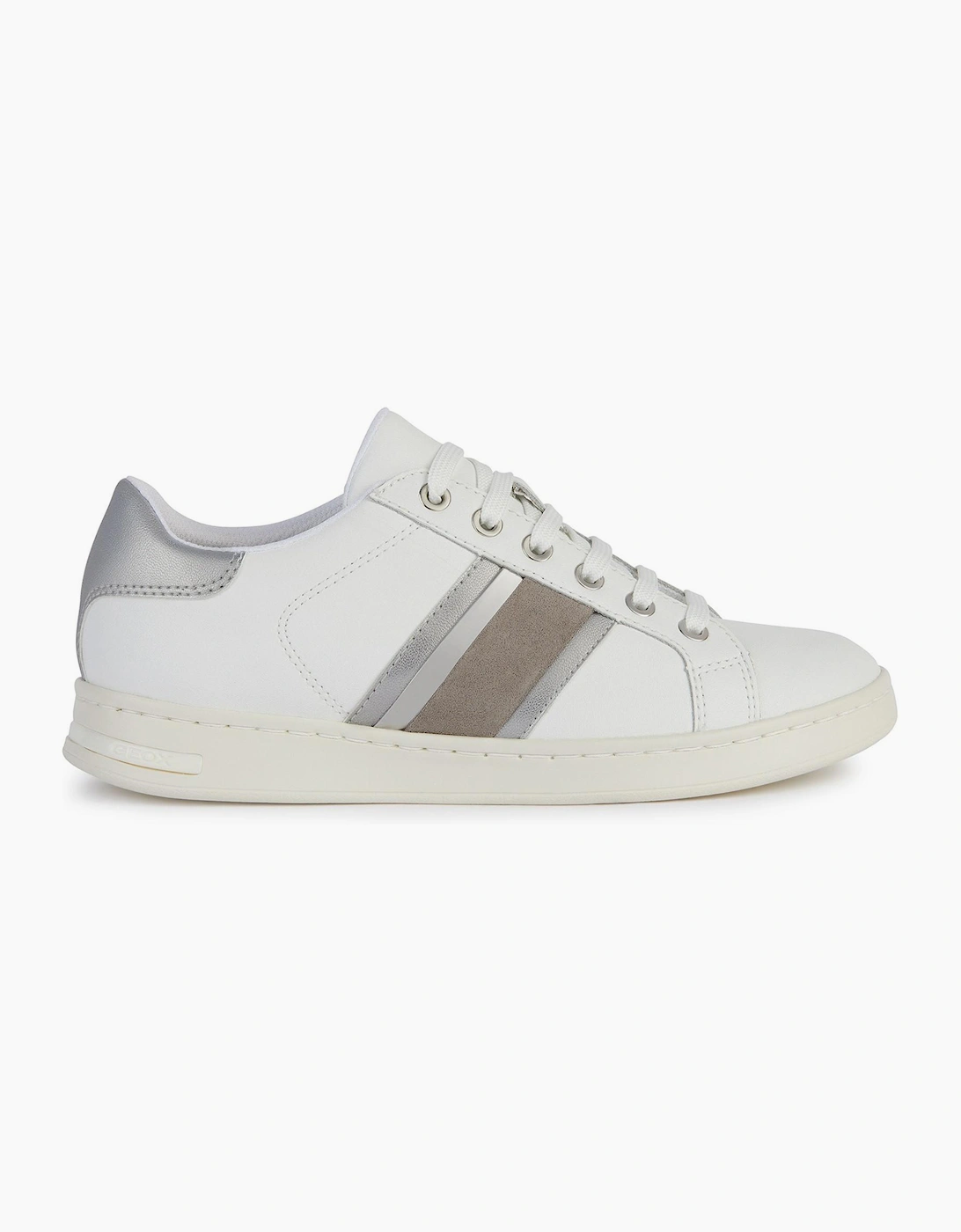 Geox Jaysen Womens Trainers White / Silver