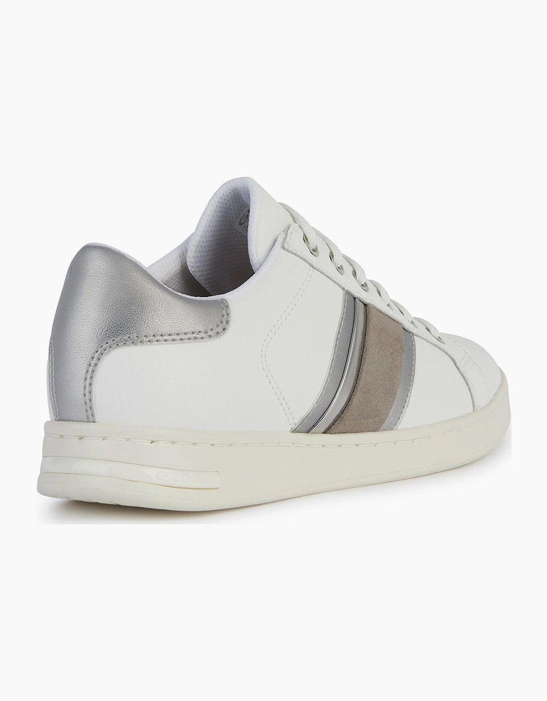 Geox Jaysen Womens Trainers White / Silver