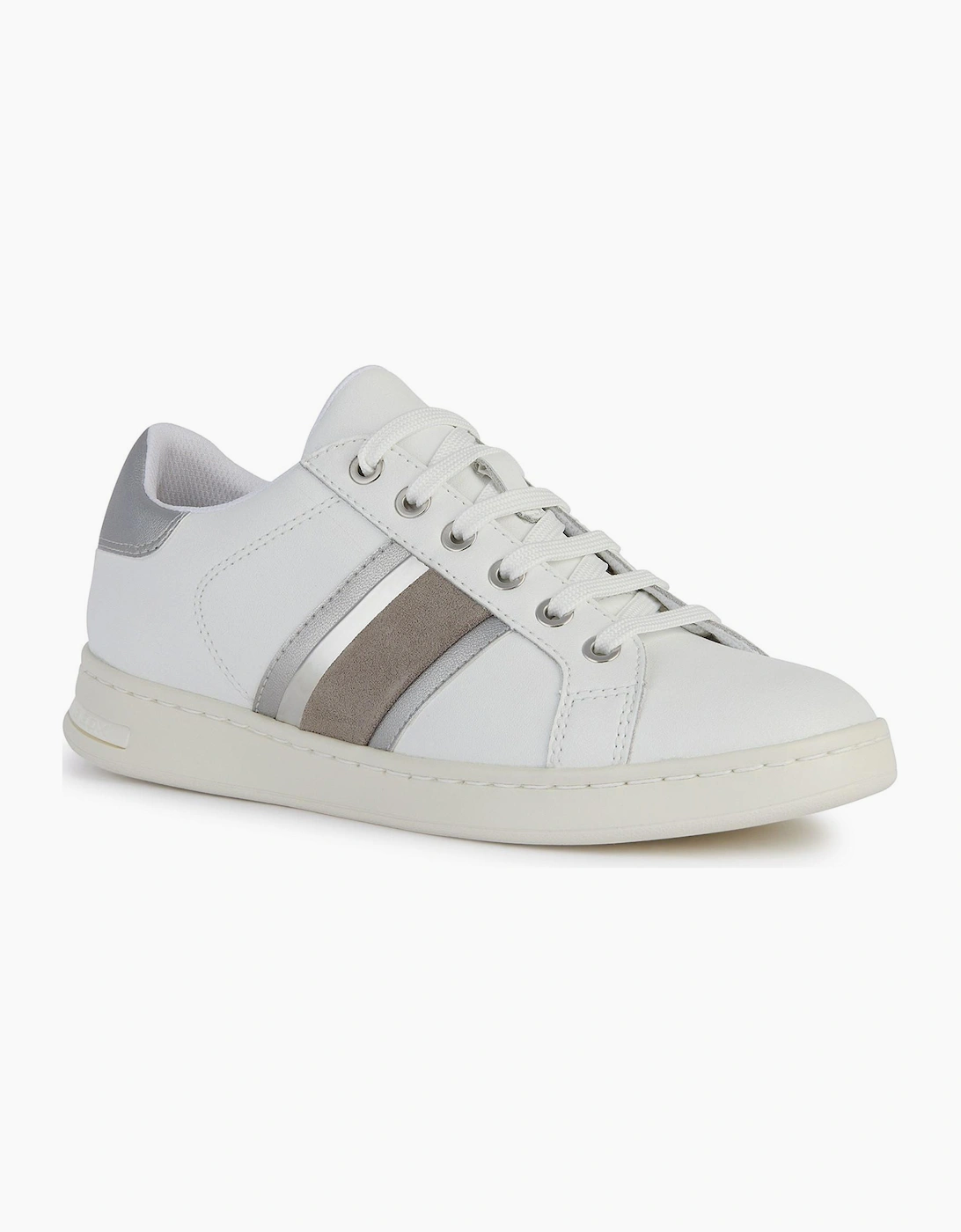 Geox Jaysen Womens Trainers White / Silver