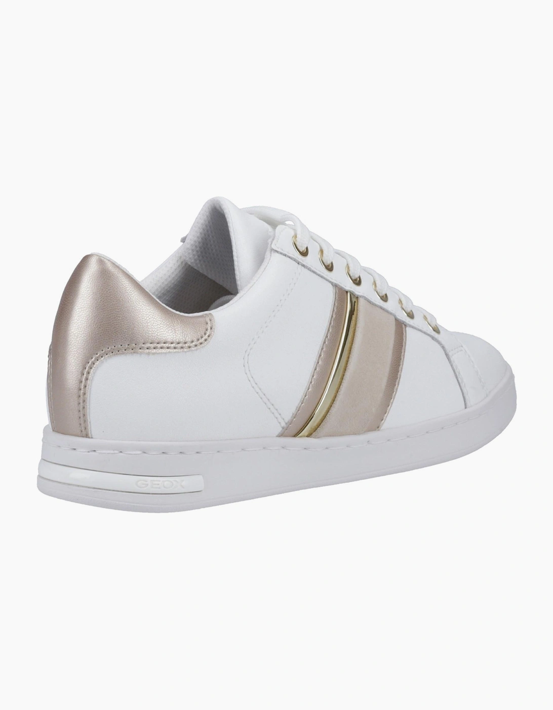 Geox Jaysen Womens Trainers White / Gold
