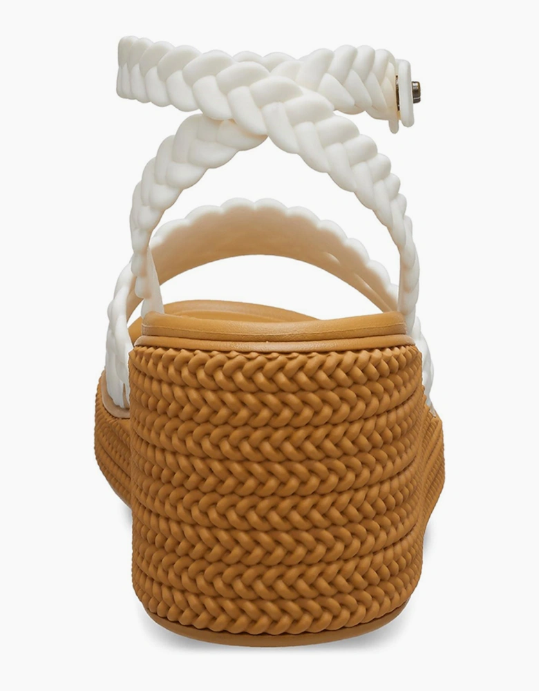 Crocs Brooklyn Wedge Womens Chalk