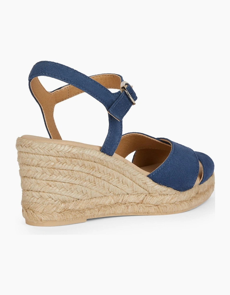 Geox D Gelsa Low C Womens Sandals Navy