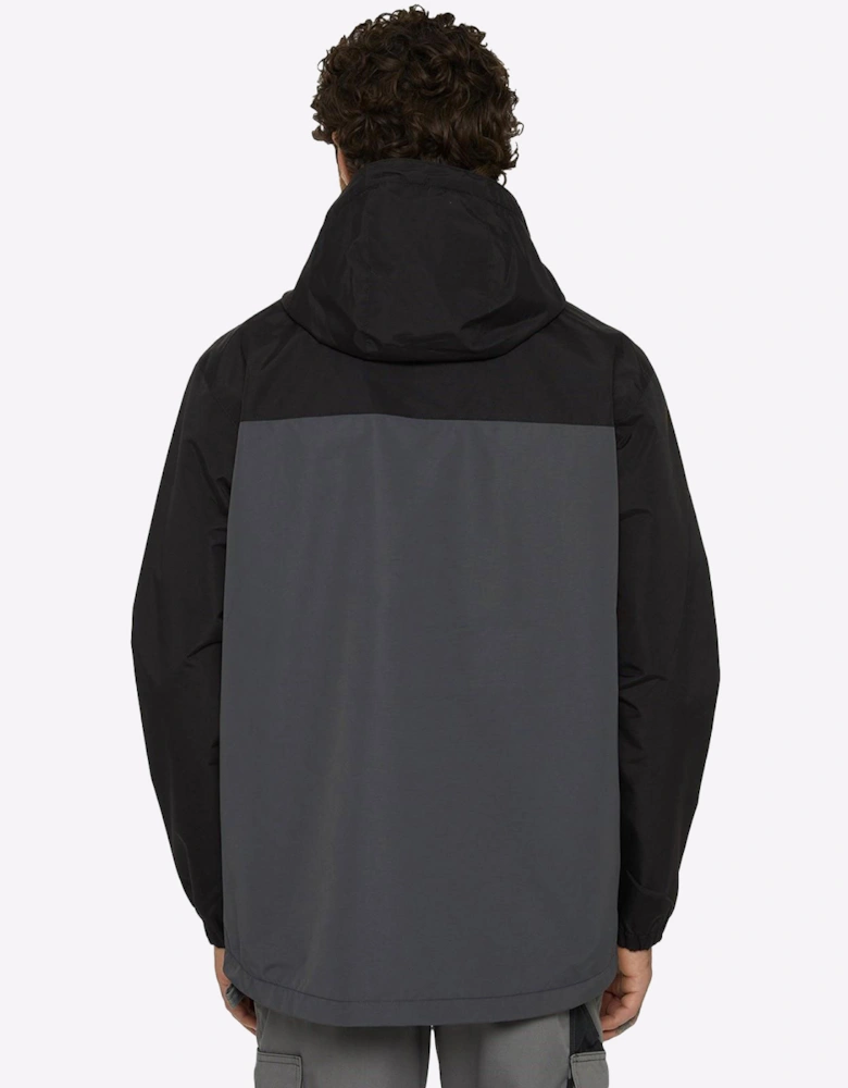 Dickies Waterproof Rain Jacket Mens Charcoal