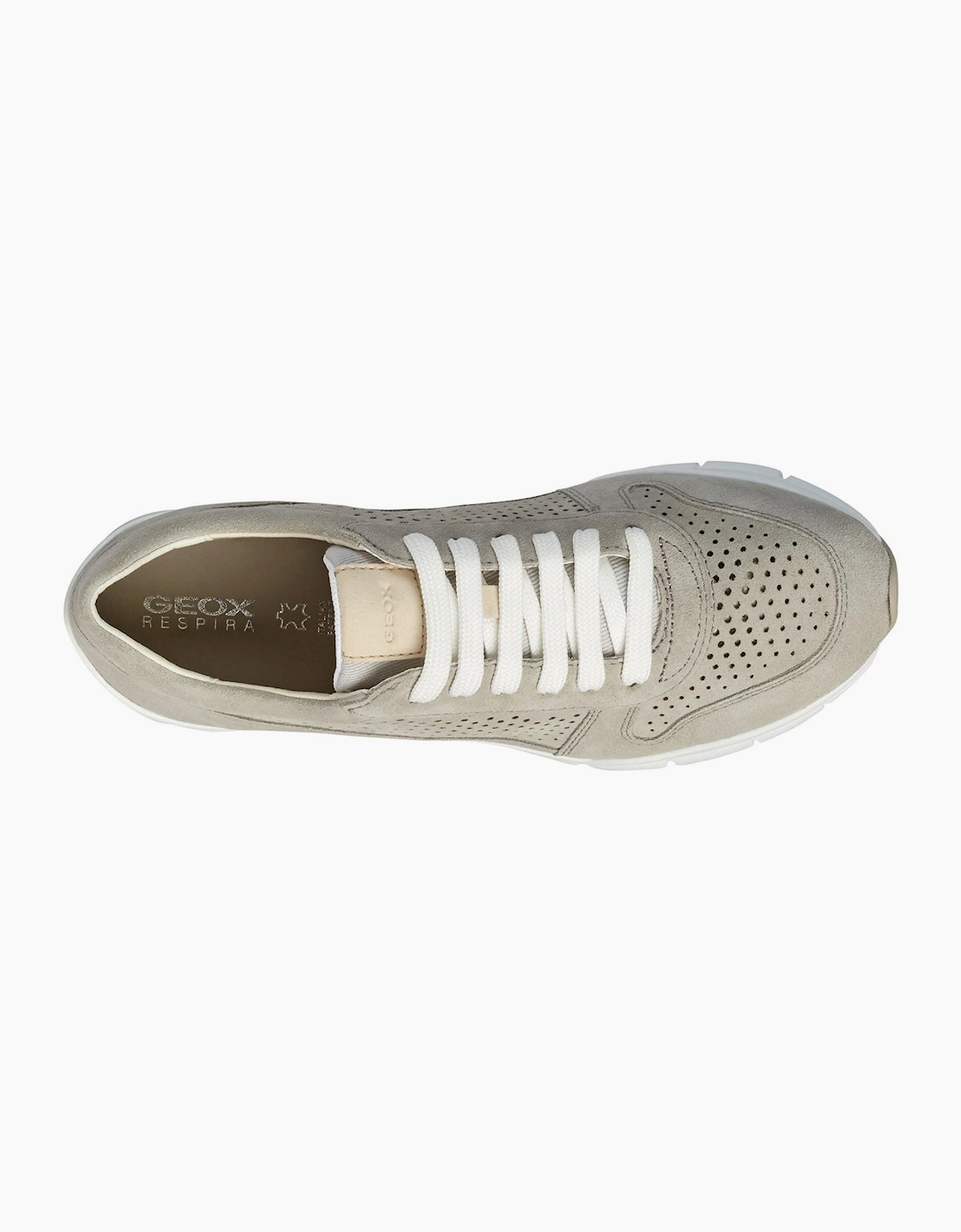 Geox D Sukie B Womens Trainers Light Grey