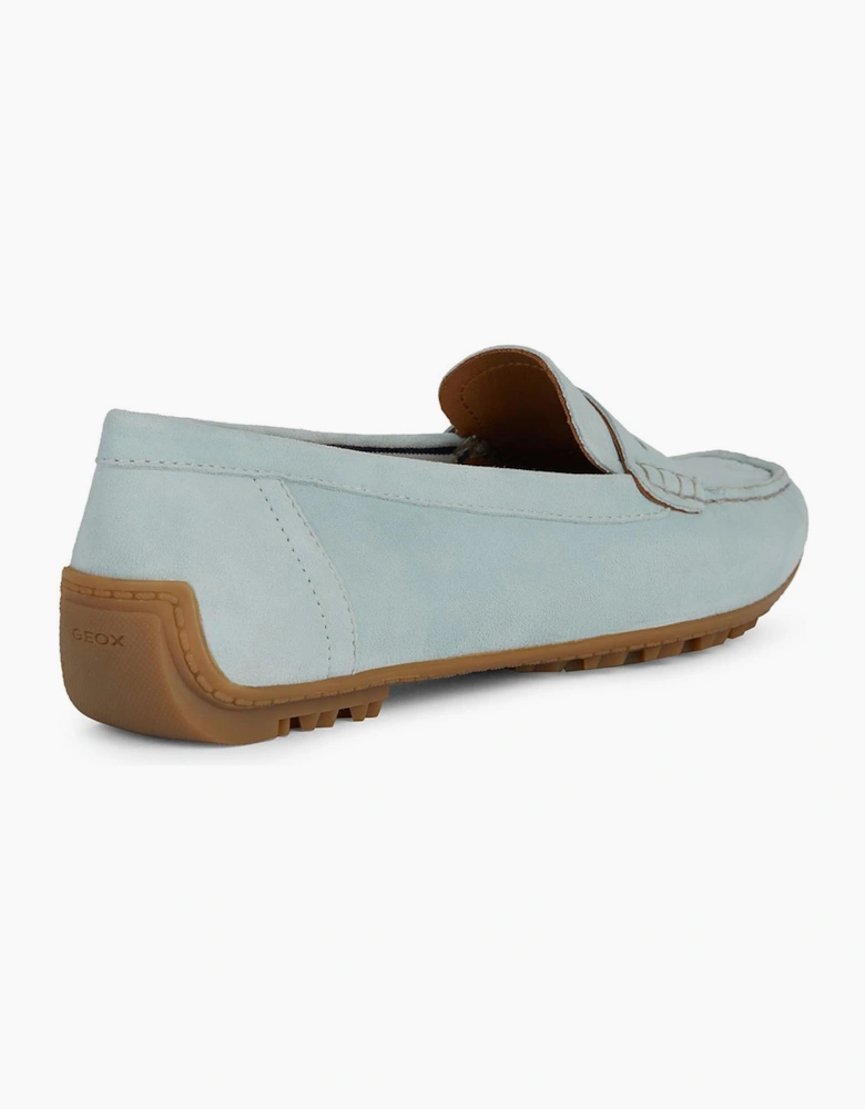 Geox Kosmopolis Womens Shoes Light Blue