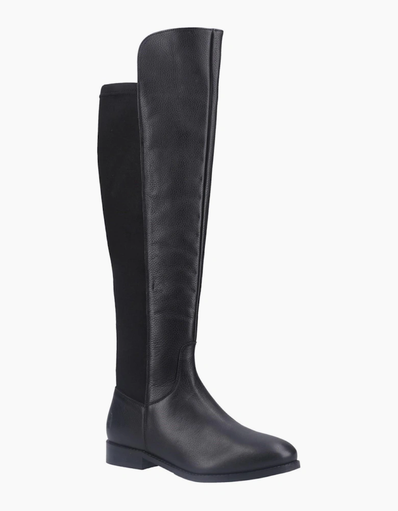 Hush Puppies Paisley Memory Foam Womens Knee-High Boots Black