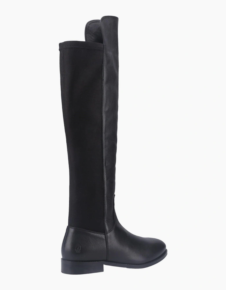 Hush Puppies Paisley Memory Foam Womens Knee-High Boots Black