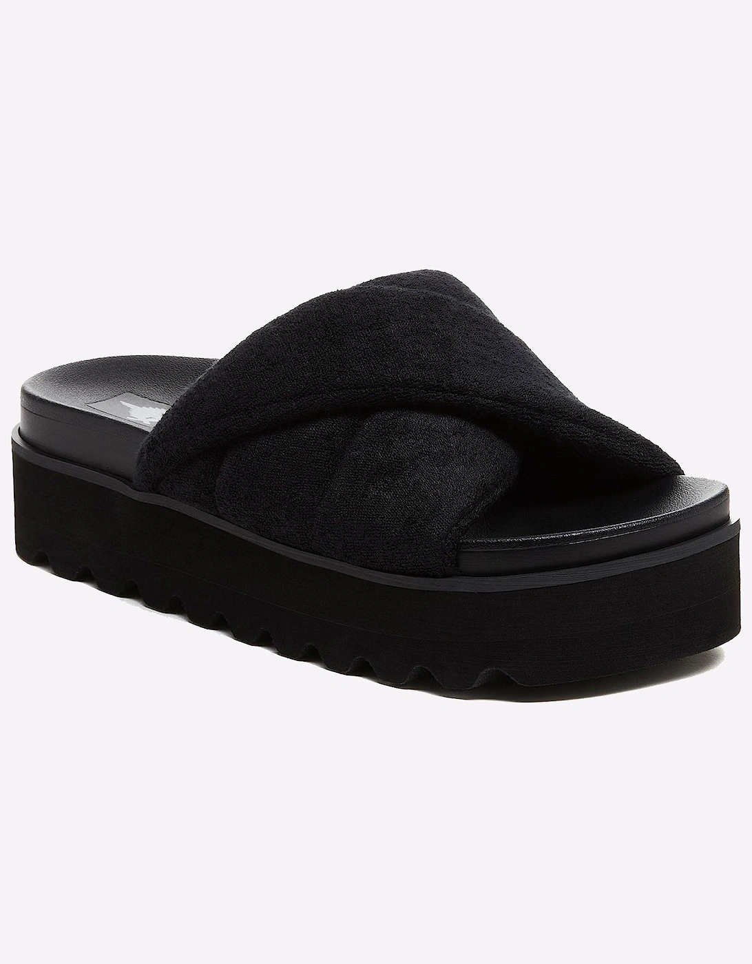 Rocket Dog Breeze Atlanta Terry Womens Sandals Black