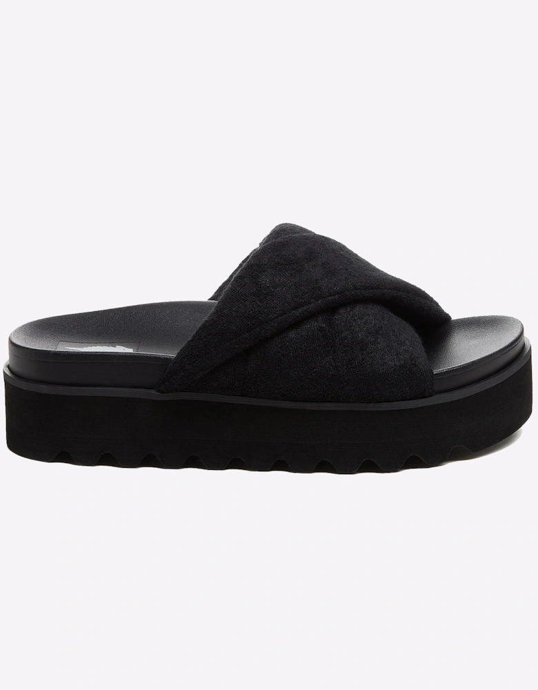 Rocket Dog Breeze Atlanta Terry Womens Sandals Black