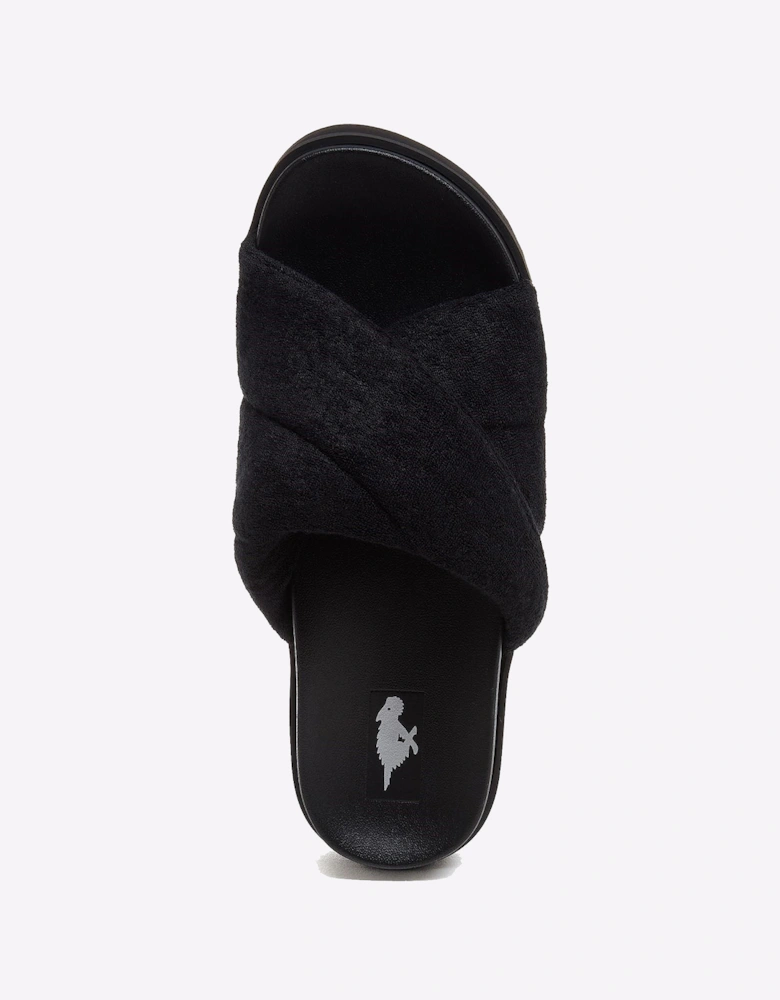 Rocket Dog Breeze Atlanta Terry Womens Sandals Black