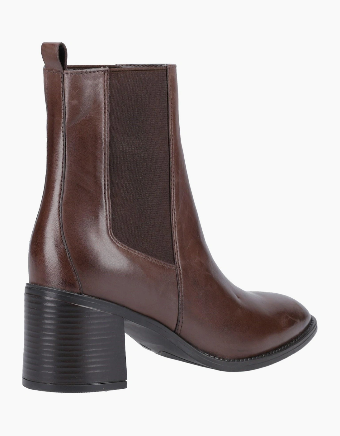 Hush Puppies Caroline Womens Ankle Boots Chocolate